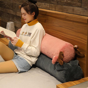 Long Fluffy Animal Body Pillow Plushies-Kawaii Dream