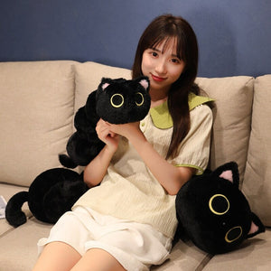 Long Fluffy Cat Caterpillar Plushies-Kawaii Dream