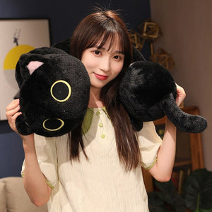 Long Fluffy Cat Caterpillar Plushies-Kawaii Dream