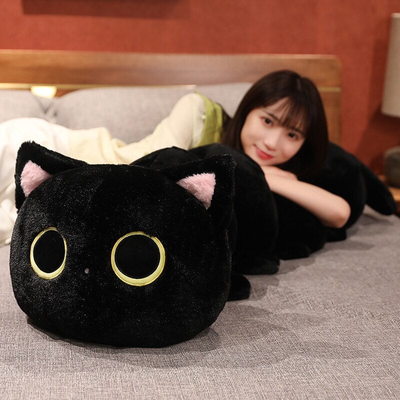 Long Fluffy Cat Caterpillar Plushies-Kawaii Dream