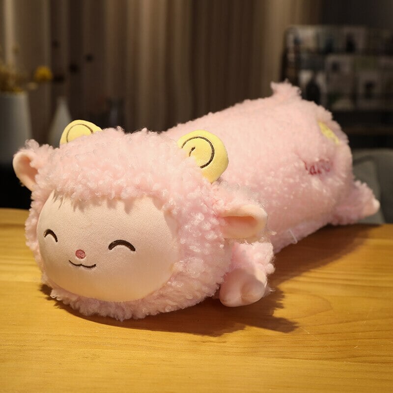 Long Fluffy 'Happy' Alpaca Llama Plush-Kawaii Dream