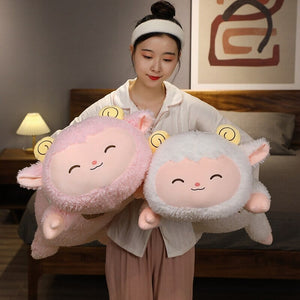 Long Fluffy 'Happy' Alpaca Llama Plush-Kawaii Dream
