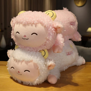 Long Fluffy 'Happy' Alpaca Llama Plush-Kawaii Dream