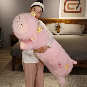 Long Fluffy 'Happy' Alpaca Llama Plush-Kawaii Dream