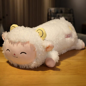 Long Fluffy 'Happy' Alpaca Llama Plush-Kawaii Dream
