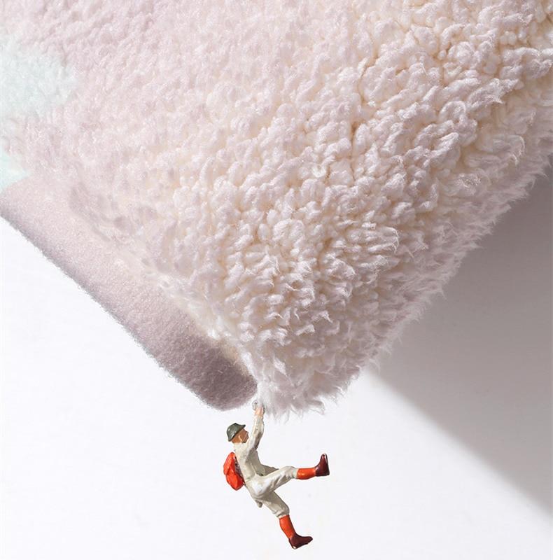 Long Fluffy Kawaii Kitty Cat Bedroom Rugs-Kawaii Dream