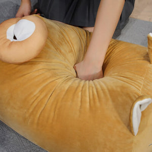 Long Kawaii Shiba Inu Cat Pillow Plush-Kawaii Dream