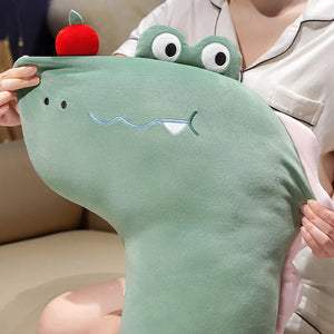 Long Pancake Dino Dog Crocodile Giraffe Pillow Plush-Kawaii Dream