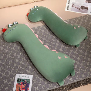Long Pancake Dino Dog Crocodile Giraffe Pillow Plush-Kawaii Dream