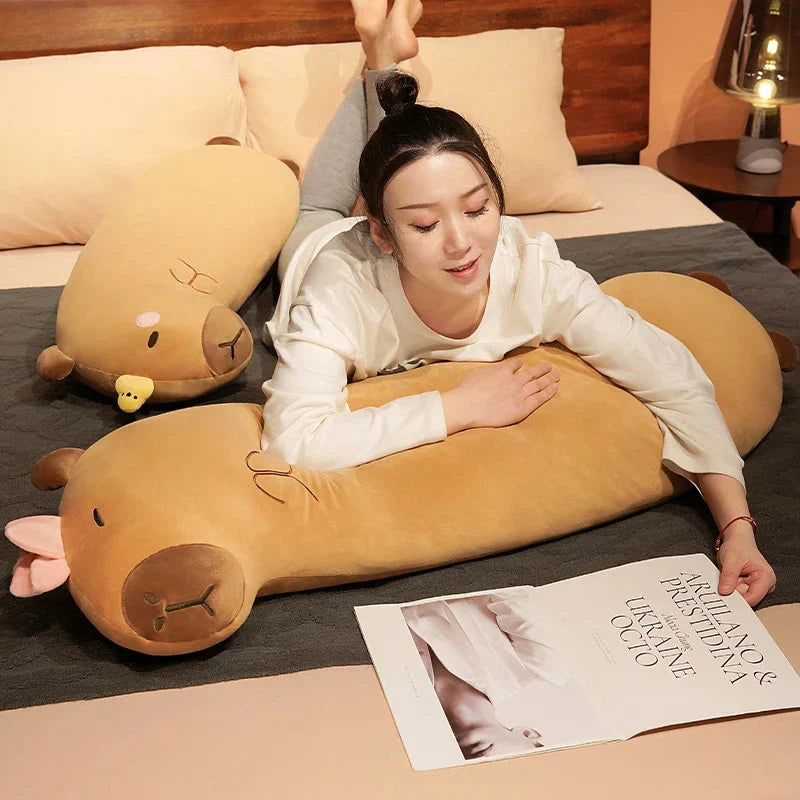 Long Snuggly Capybara Plushies-Kawaii Dream