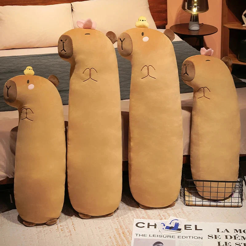 Long Snuggly Capybara Plushies-Kawaii Dream