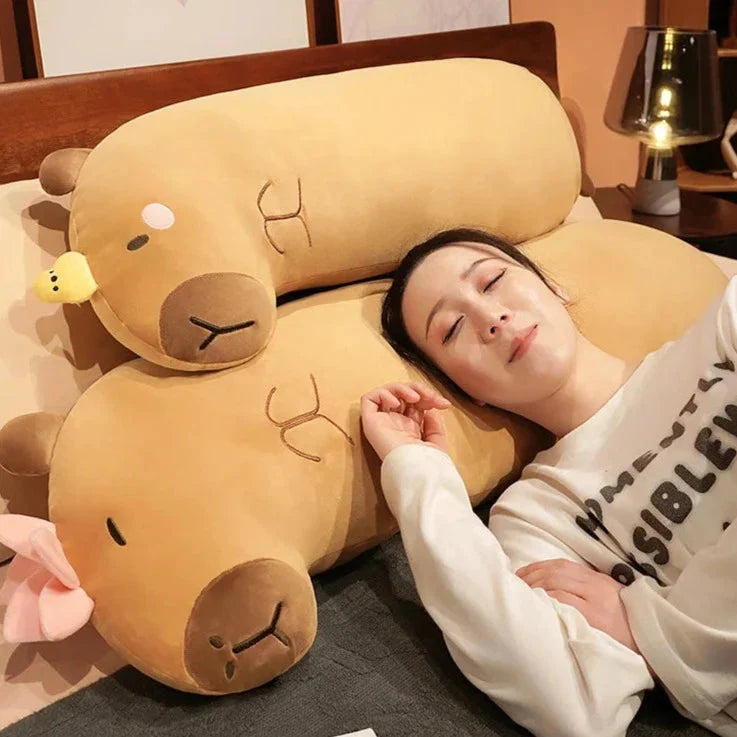 Long Snuggly Capybara Plushies-Kawaii Dream