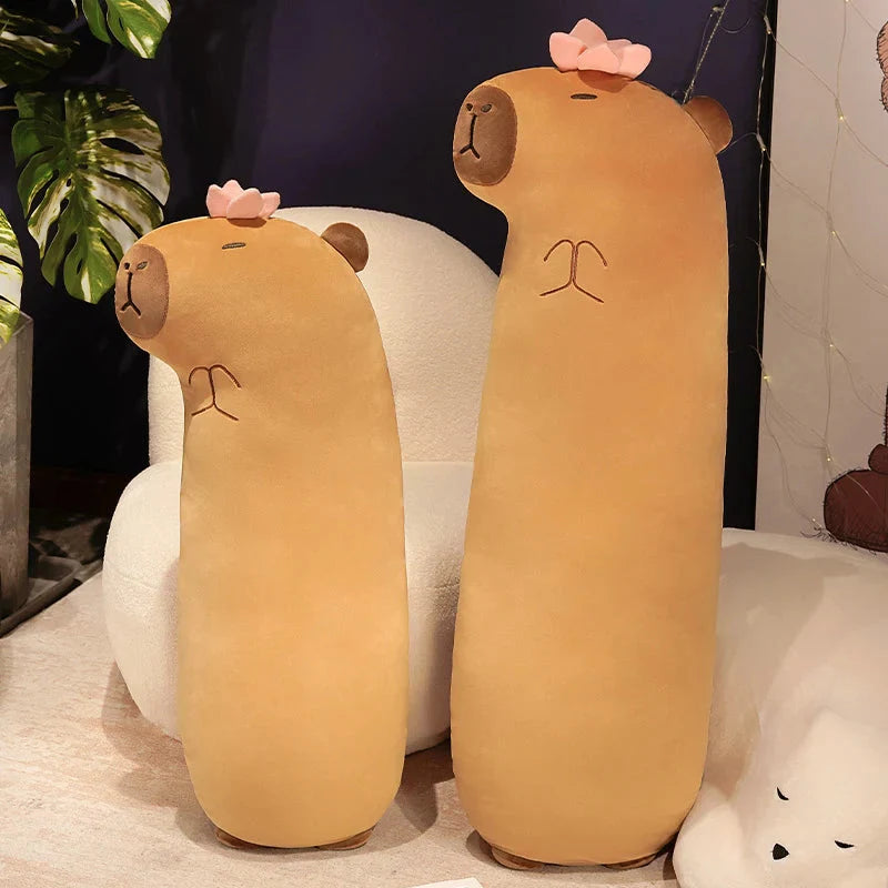 Long Snuggly Capybara Plushies-Kawaii Dream