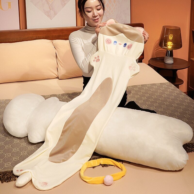 Long Snuggly Cat Plushies Collection-Kawaii Dream