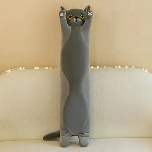Long Snuggly Cat Siamese British Shorthair Snowshoe Plushies Collection-Kawaii Dream