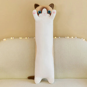 Long Snuggly Cat Siamese British Shorthair Snowshoe Plushies Collection-Kawaii Dream