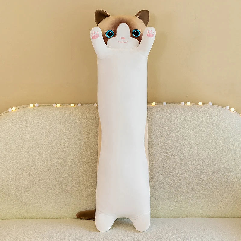 Long Snuggly Cat Siamese British Shorthair Snowshoe Plushies Collection-Kawaii Dream