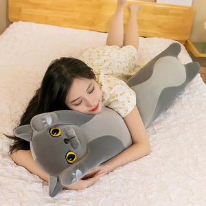 Long Snuggly Cat Siamese British Shorthair Snowshoe Plushies Collection-Kawaii Dream