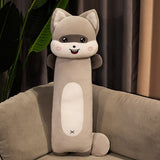 Long Snuggly Cat and Raccoon Plushies-Kawaii Dream