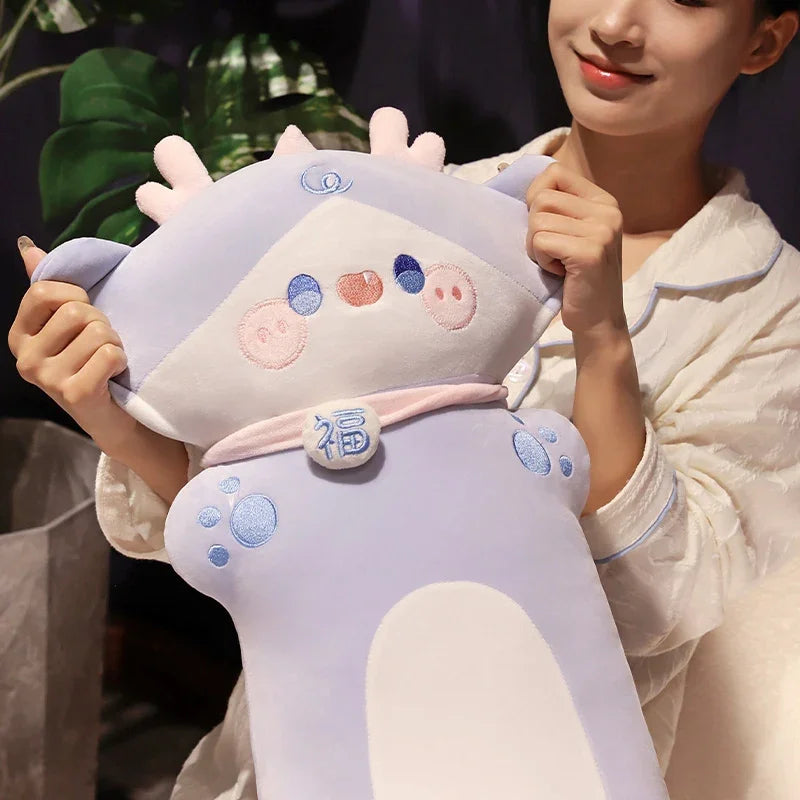 Long Snuggly Cute Dragon Plushies-Kawaii Dream