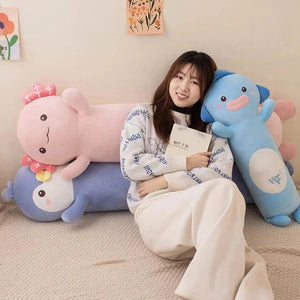 Long Snuggly Fish Axolotl Penguin Plushie Collection 2024-Kawaii Dream