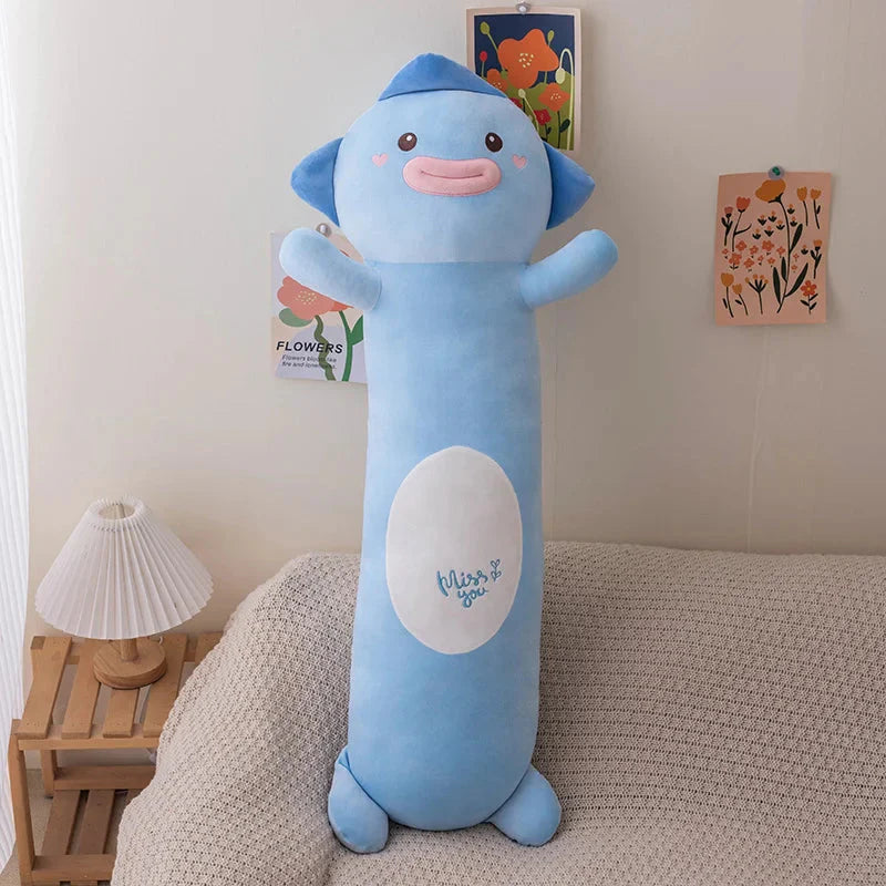 Long Snuggly Fish Axolotl Penguin Plushie Collection 2024-Kawaii Dream