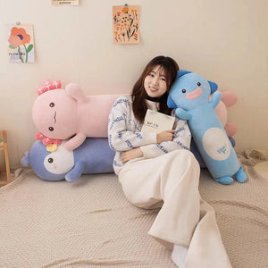 Long Snuggly Fish Axolotl Penguin Plushie Collection 2024-Kawaii Dream