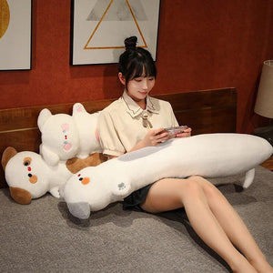 Long Snuggly Fluffy Dog Plushies-Kawaii Dream