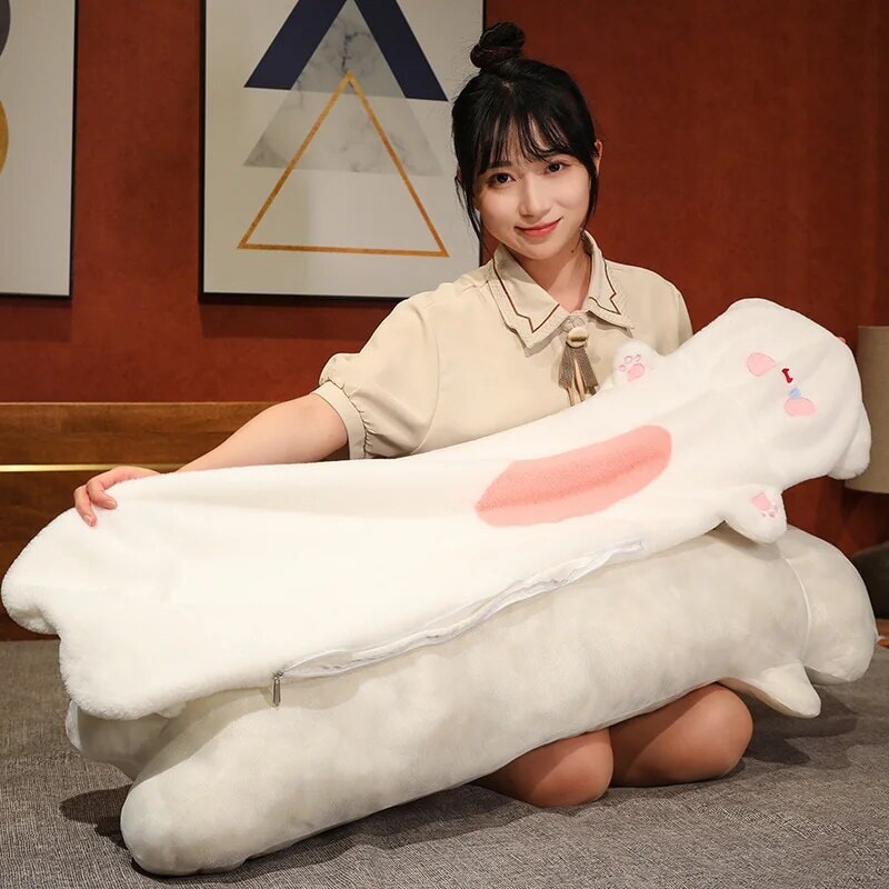Long Snuggly Fluffy Dog Plushies-Kawaii Dream
