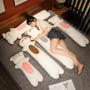 Long Snuggly Fluffy Dog Plushies-Kawaii Dream