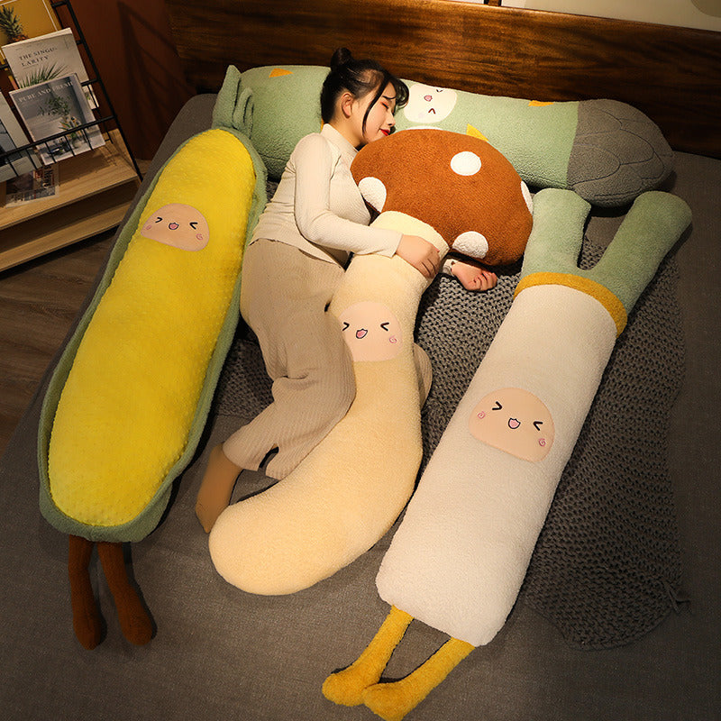 Long Snuggly Kawaii Vegetable Plushies-Kawaii Dream