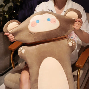 Long Snuggly Monkey Dog Deer Bunny Cat Buddy Plushies-Kawaii Dream