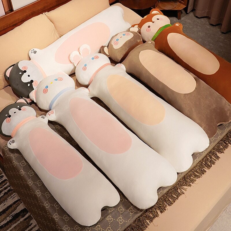 Long Snuggly Monkey Dog Deer Bunny Cat Buddy Plushies-Kawaii Dream