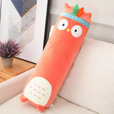 Long Snuggly Native Pig Bear Raccoon Owl Plushie Collection-Kawaii Dream