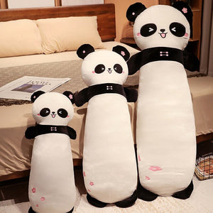 Long Snuggly Panda Plushies-Kawaii Dream