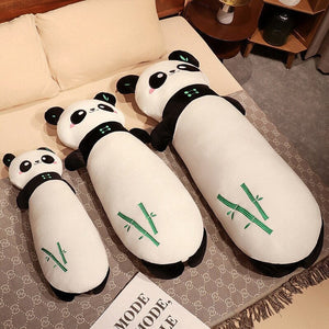 Long Snuggly Panda Plushies-Kawaii Dream