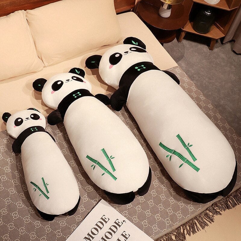 Long Snuggly Panda Plushies-Kawaii Dream
