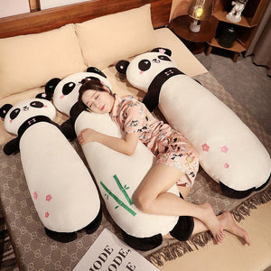 Long Snuggly Panda Plushies-Kawaii Dream