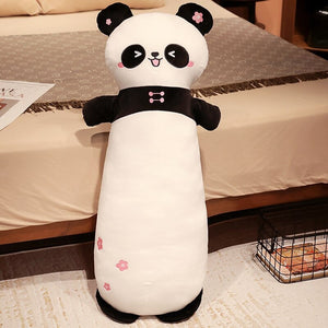 Long Snuggly Panda Plushies-Kawaii Dream