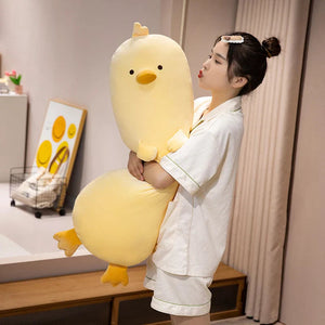Long Snuggly Yellow Duck Plushie-Kawaii Dream