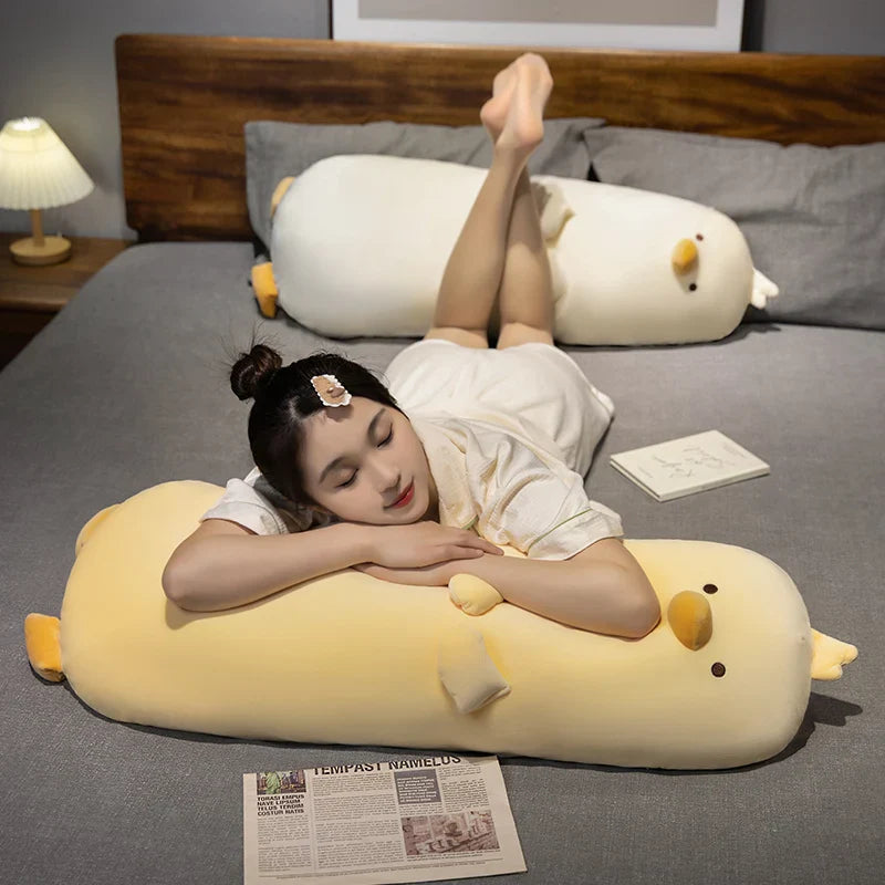 Long Snuggly Yellow Duck Plushie-Kawaii Dream