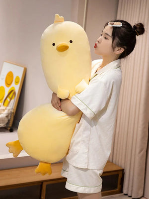 Long Snuggly Yellow Duck Plushie-Kawaii Dream