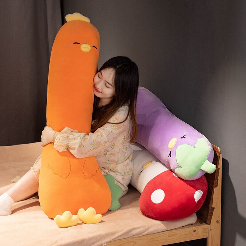 Long Vegetable Duck Family Plush Collection-Kawaii Dream