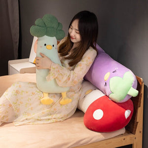 Long Vegetable Duck Family Plush Collection-Kawaii Dream