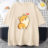 Love Shiba Inu Unisex Tee-Kawaii Dream