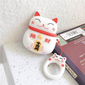 Lucky Cat Airpods Case (1&2&3&Pro) | LIMITED STOCK-Kawaii Dream