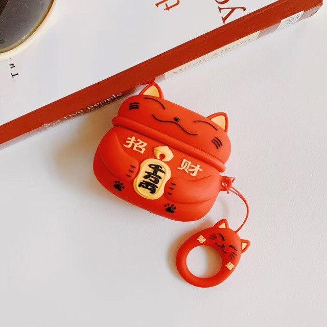Lucky Cat Airpods Case (1&2&3&Pro) | LIMITED STOCK-Kawaii Dream