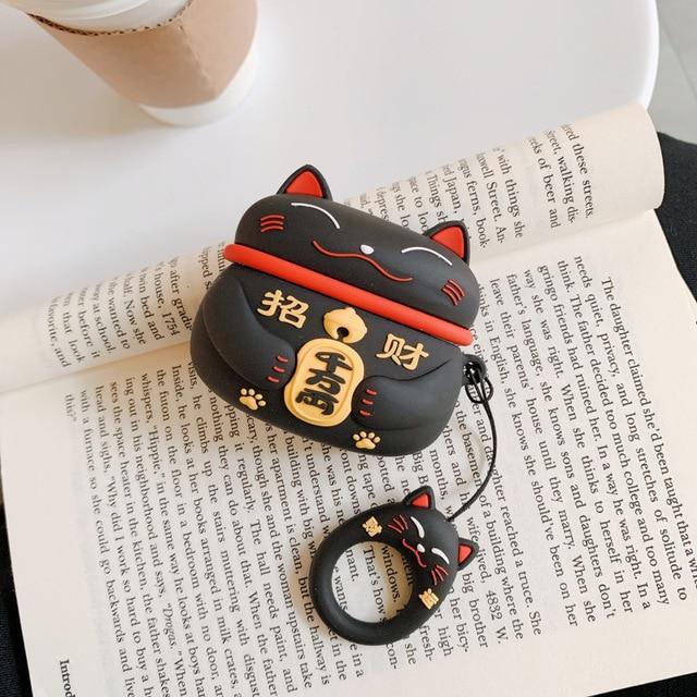 Lucky Cat Airpods Case (1&2&3&Pro) | LIMITED STOCK-Kawaii Dream