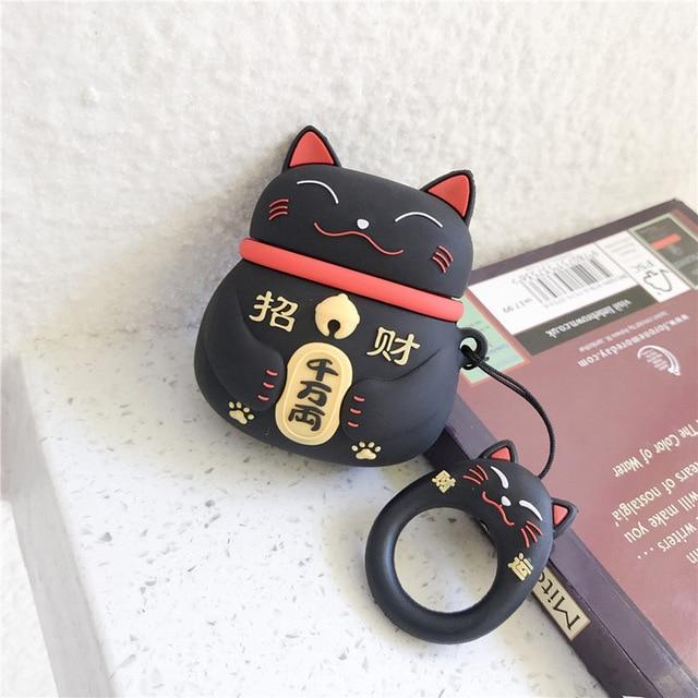Lucky Cat Airpods Case (1&2&3&Pro) | LIMITED STOCK-Kawaii Dream