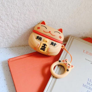 Lucky Cat Airpods Case (1&2&3&Pro) | LIMITED STOCK-Kawaii Dream